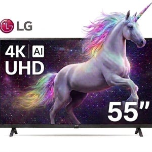 LG UHD 4K TV 125cm 55UQ7070 스마트 티비 수도권스탠드 설치