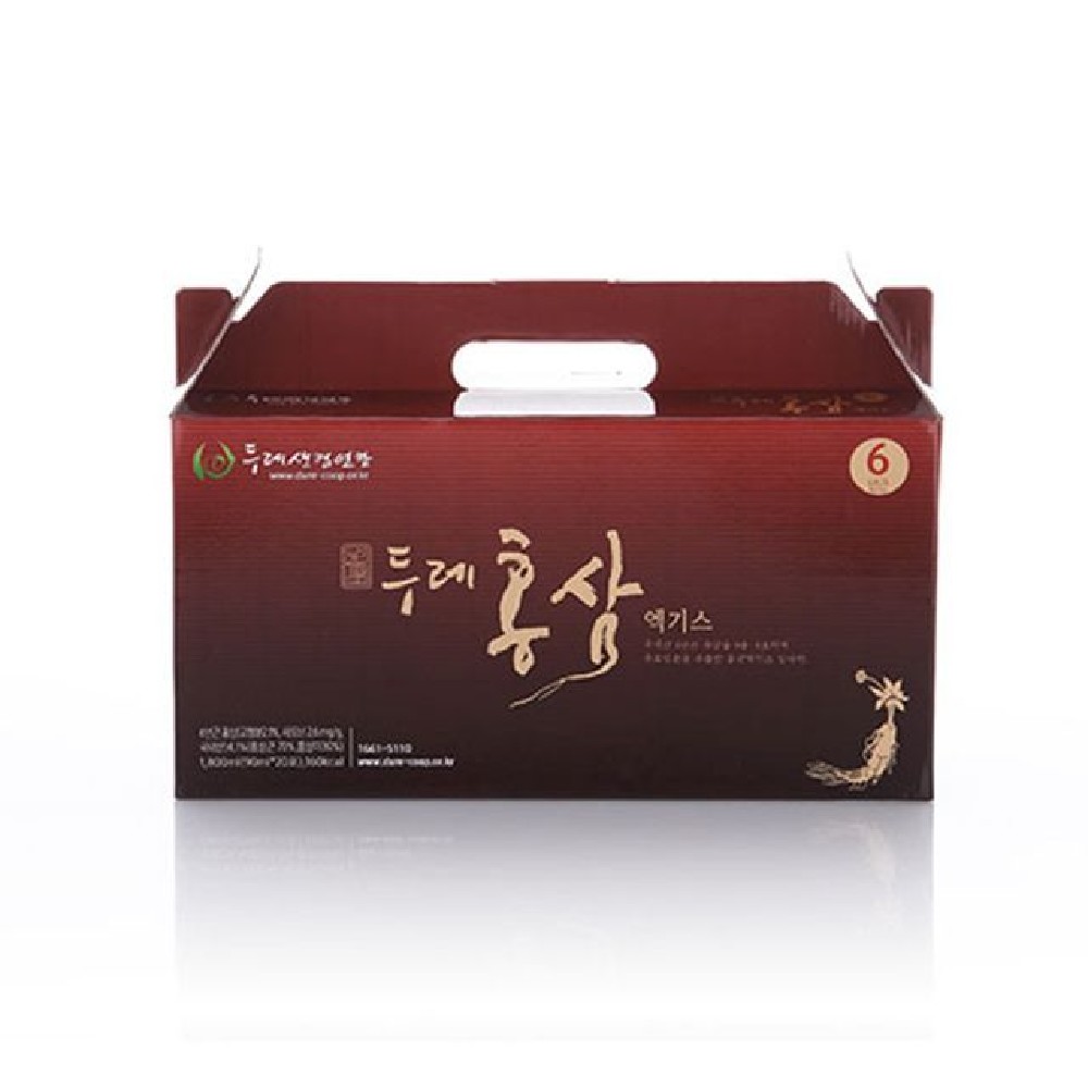 <b>두레생협</b>선물세트 6년근홍삼엑기스(90mlx20팩)