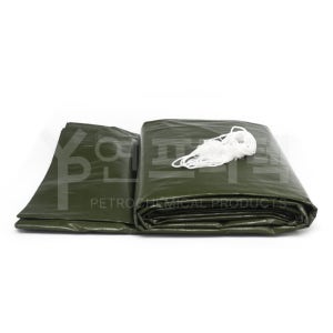 대형 방수 천막천 타포린 원단 옥상 그늘막 차광막 카키5.4mX7.2m