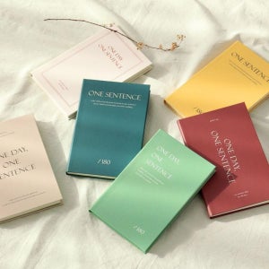 한문장 일기 성인 학생 한줄 일기장