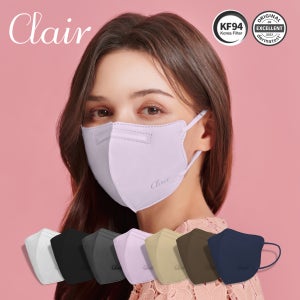 (M size) KF94 CLAIR 숨편한 클레어 마스크 라이트핏 중형 50매 개별포장