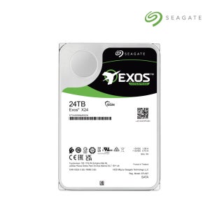 씨게이트 Exos X24 ST24000NM002H 3.5 SATA 기업용 하드디스크 24TB