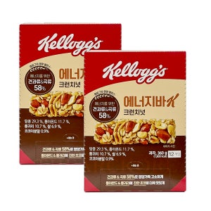 켈로그 크런치넛 에너지바 30g x 24개입