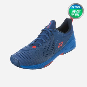 요넥스 테니스화 소닉케이지3 클레이코트 남녀공용 네이비 SHT-S3MGCEX