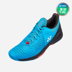 요넥스 테니스화 소닉케이지3 와이드 올코트 남녀공용 블루 SHT-S3WACEX