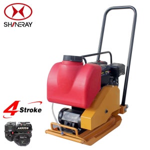 Shineray komando 엔진 콤팩터 60WT 물탱크장착/아스콘 작업용 (6.5마력/4행정) 땅다지기 평탄화작업 다짐기