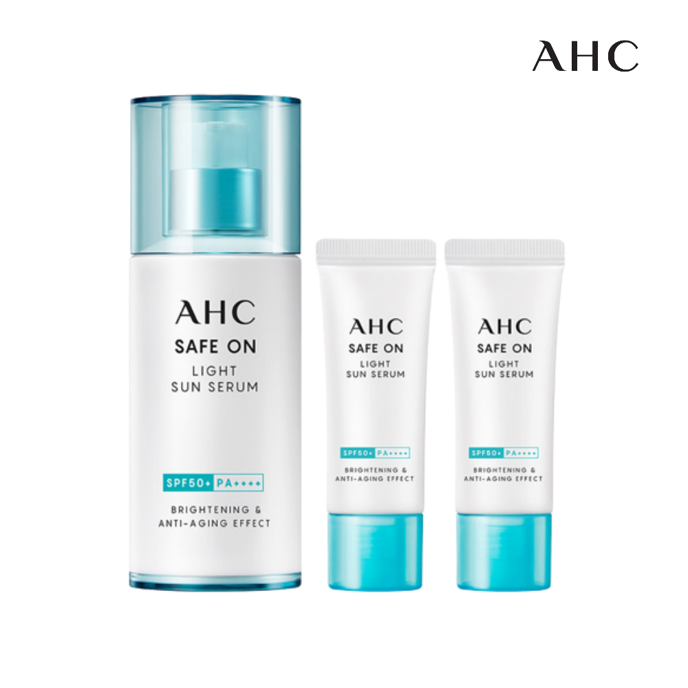 AHC 세이프 온 라이트 선 세럼 40ml+20ml x2 기미 잡티 자외선차단 선크림