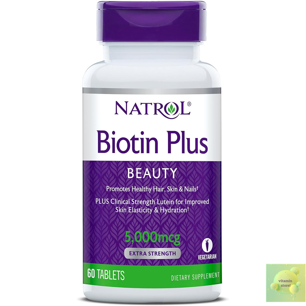 <b>나트롤</b> 비오틴 뷰티 <b>루테인</b> 10mg 60wjd
