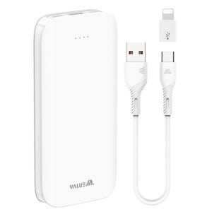 밸류엠 라이트핏 아이폰17 갤럭시S25 보조배터리 10000mAh 휴대용 여행용