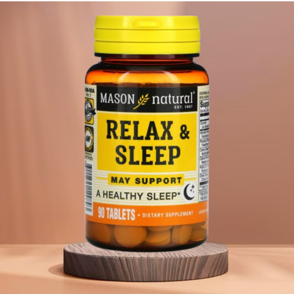 <b>릴랙스</b> &amp; <b>슬립</b>, Relax &amp; Sleep, 90 Tablets