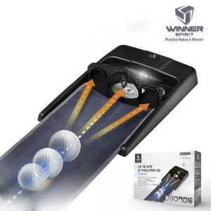 위너스피릿 3세대 미라클580 V3 오토리턴센서 골프퍼팅연습기 퍼팅매트