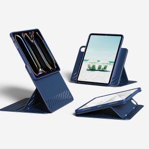 ESR 아이패드 커버분리형 시프트 마그네틱 케이스 네이비, 프로11(M4/M5) 7/8세대