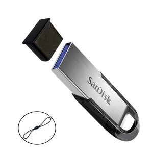 샌디스크 3.0 USB 메모리 256기가 256GB SDCZ73 울트라 플레어 대용량 무료 각인 인쇄 유에스비 고리줄 보호캡증정