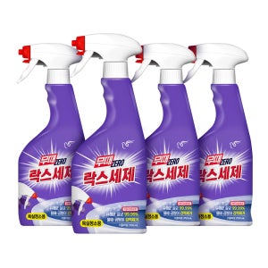 [슈퍼적립] 피죤 무때ZERO 세정제 락스세제 750ml X 4개 +포토리뷰1천