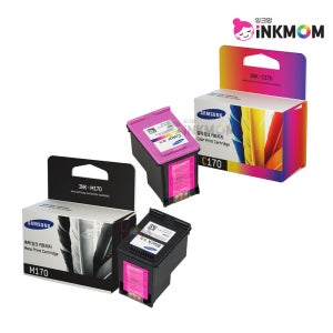 INK-M170 (삼성 M170) INK-C170 (삼성 C170) 검정 칼라 정품잉크 SET