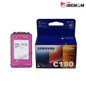 INK-C180 (삼성 C180) 칼라 정품잉크 SL-J1660 J1663 J1665