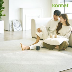 [오가닉 1.2cm]고려화학매트 PVC 거실 놀이방매트 오가닉베이지 170x140x1.2