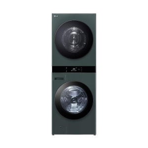 LG전자 세탁건조기 25kg+22kg 네이처그린 트롬 오브제컬렉션 워시타워 WL22GGHU 전국/폐가전수거