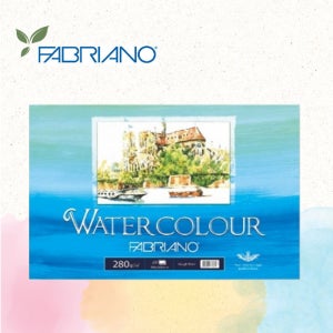 파브리아노 전문가용 중성 수채화지 워터칼라 스케치북 5절 280g 15매