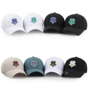 엠쿰7 체인 스판 캡 골프모자 남성 여성 볼캡 모자