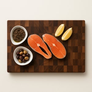 에비히슈테른 엔드그레인 나무 원목 도마 프리미엄 레인트리