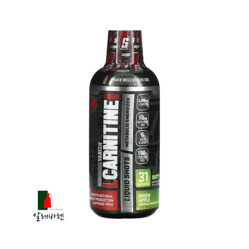 <b>프로섭스</b> l카르니틴 카르니틴 3000mg 액상 그린 애플맛 473ml