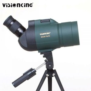 스코프 Visionking 망원경 스포팅 단안경 장거리 도달 강력한 촬영 타겟 Bak4 방수 삼각대 캠핑 25-75x70 Scope and Camera