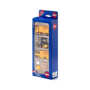 시쿠 DHL 물류차량 세트 SK6335 미니카 나비타