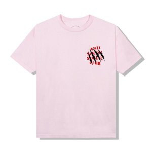 [정품] Anti Social Club After Us 티셔츠 Pink US XL