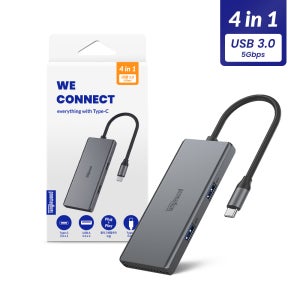 탱글우드 에센셜 USB-C 멀티허브 4in1 USB 3.0 5Gbps