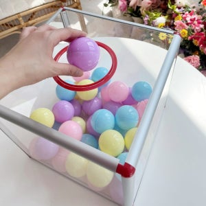 뽑기캡슐 뽑기통 추첨 경품 뽑기공 유얼즈