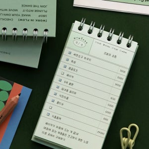 스탠드형 플로우 체크리스트 탁상 플래너 스케줄러 계획표