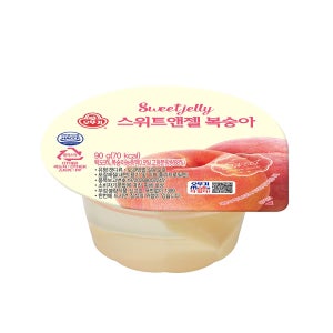 오뚜기 스위트앤젤 복숭아 90g