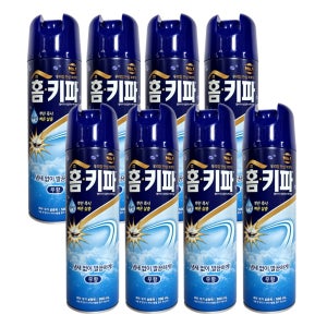 홈키파 수성 무향 에어졸 500ml x 8개