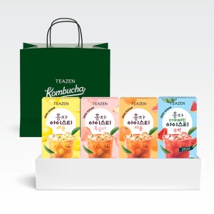 티젠 홍차 제로슈가 아이스티 4종 세트 (40스틱)