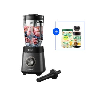 필립스 5000시리즈 프로파워 블렌더 유리 믹서기 자동세척 기능 HR3040/00+샘표 물김치양념 1개 + 잡채소스 1개