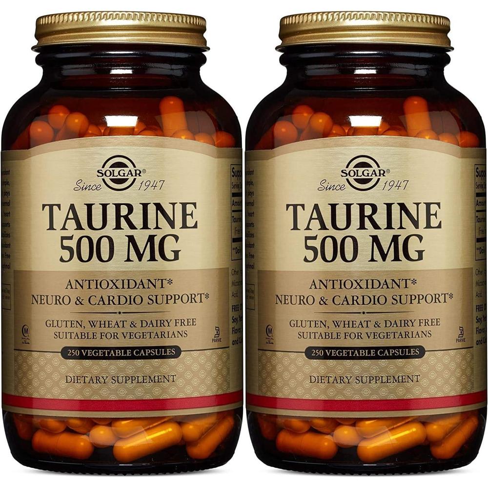Solgar 솔가 타우린 500mg 100캡슐 2팩