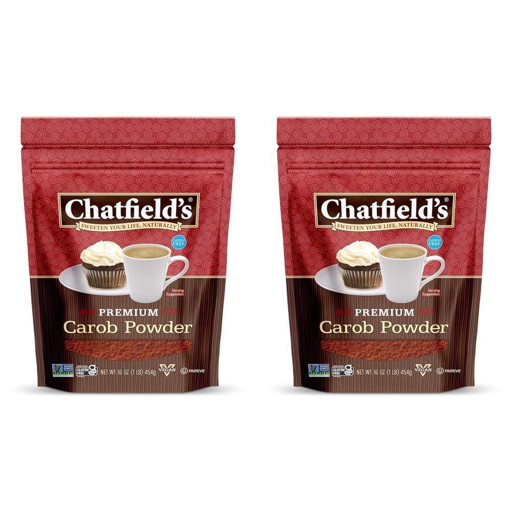 Chatfields 챗필드 언스위트 <b>캐럽</b> 파우더 454g 2개