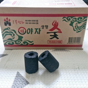호영숯둥이 참살이야자숯 120p 착화탄 착화제 캠핑 바베큐 구이용숯