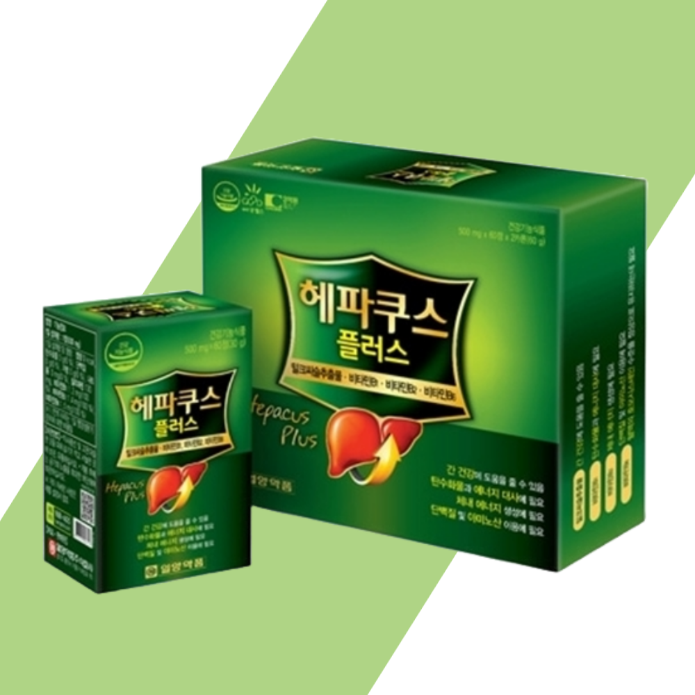 일양약품 밀크씨슬 실리마린 헤파쿠스플러스 4개월분 간 영양제