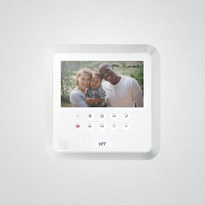 현대에이치티 노출형 HAS-R2071 7인치 비디오폰 (설치비,도어카메라 포함)
