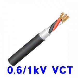 VCT 전선 2.5SQ 8C 300M 롤단위