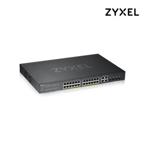 자이젤 GS1920-24HP 24포트 기가비트 PoE 스마트 스위칭허브 4UTP 4SFP