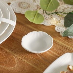 윤도자기 순백 화이트 국산 소스볼 간장종지