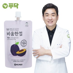 푸닥 비움한컵 100ml 30팩 클렌즈 클린주스 유산균 푸룬주스 푸드닥터 클린쥬스