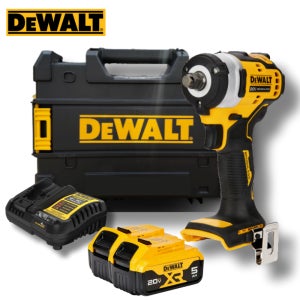 디월트 20V BL 컴팩트 임팩트 렌치 12.5mm DCF911P2 5.0Ah 배터리 2개 세트