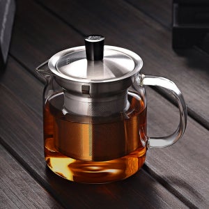 니드코 라이트킹 스텐 티포트 내열유리 차주전자 650ml