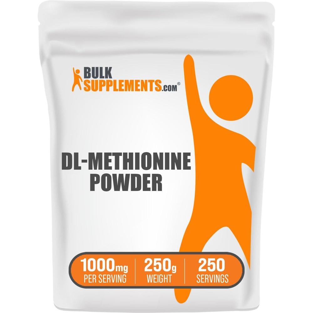 BulkSupplements 벌크서플먼트 <b>DL</b> <b>메티오닌</b> 파우더 250g