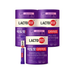 종근당건강 락토핏 다이어트 60포, 3개