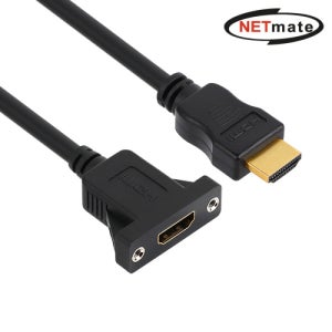 [강원전자] 넷메이트 NMC-HP20 HDMI 1.4 연장 판넬형 케이블 2m